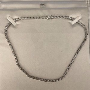ZALES ½ CT. T.W. Diamonds Tennis Necklace and bracelet - 18"